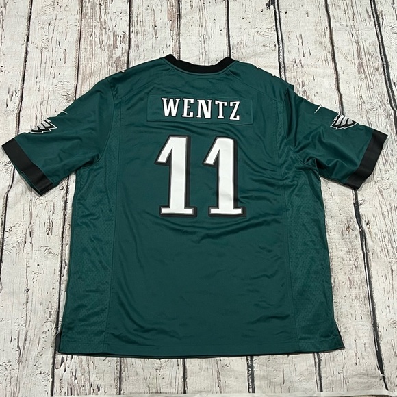 Carson Wentz Nike NFL On Field Football Philadelphia Eagles Sports Jersey - Picture 2 of 7
